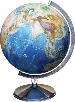 GOLD DUST Dia: 20.3cm - Excel Desk & Table Top Political World Globe