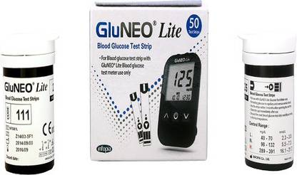 Infopia Test Strips for Gluneo Lite glucometer Glucometer