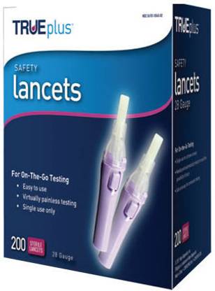 NIPRO TRUEplus Safety Lancets Glucometer
