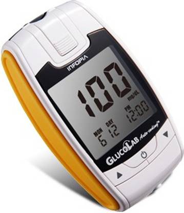 Infopia GlucoLab Blood Glucose Monitoring system Fully automatic coding 1.0 �l blood sample Glucometer Glucometer