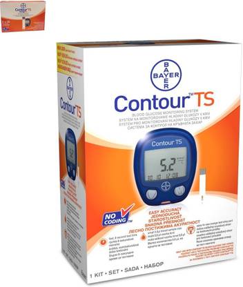 Bayer Contour TS Kit with 100 strips Glucometer