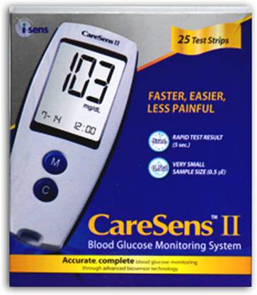 CareSens II Easy Gluco Plus Glucometer