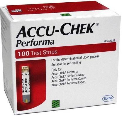 ACCU-CHEK ACP100T-06454038 100 Glucometer Strips