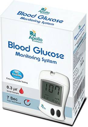 Apollo Pharmacy RA-1002 Glucometer