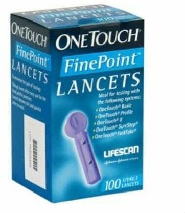JOHNSON'S Fine Point Lancet Glucometer