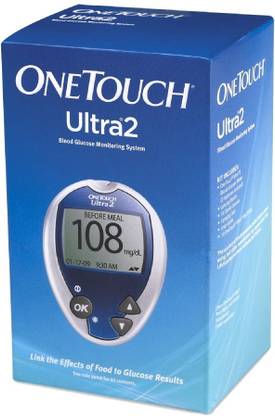 JOHNSON'S One touch Ultra 2 Glucose Monitor with 10 Strips Glucometer