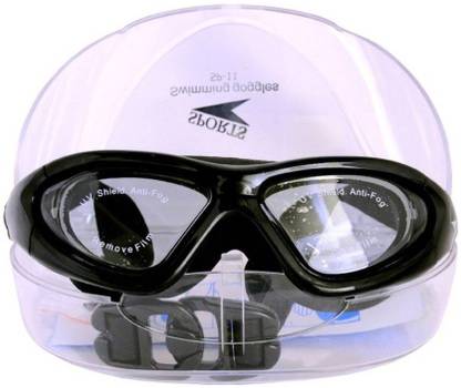 Kyachaiyea Blu Aqua Broad Size Swimming Goggles
