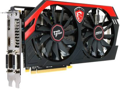 MSI R9 270 Gaming GDDR5 2 GB AMD/ATI Chipset 256 bit 900 MHz Graphics Card