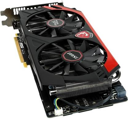 MSI R9 280 Gaming GDDR5 3 GB AMD/ATI Chipset 384 bit 933 MHz Graphics Card
