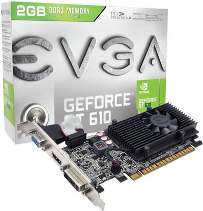 EVGA 02G-P3-2619-KR DDR3 2 GB NVIDIA Chipset 64 bit 589 MHz Graphics Card