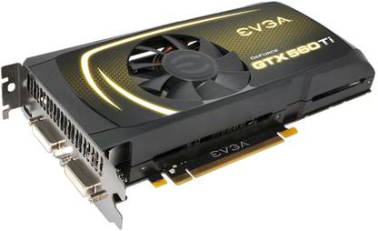 EVGA GeForce GTX 560 Ti GDDR5 1 GB NVIDIA Chipset 256 bit 850 MHz Graphics Card