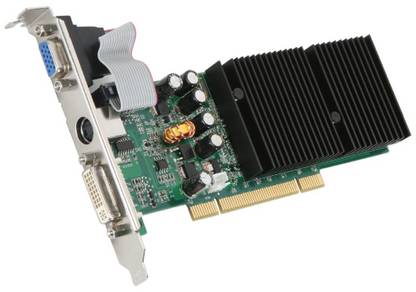 EVGA GeForce 6200 DDR2 256 MB NVIDIA Chipset 64 bit 300 MHz Graphics Card