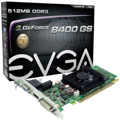 EVGA 512-P3-1300-LR DDR3 512 MB NVIDIA Chipset 32 bit 520 MHz Graphics Card