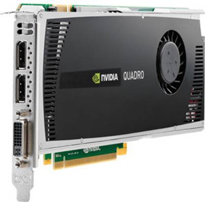 HP Nvidia Quadro 4000 DDR3 2 GB NVIDIA Chipset 256 bit 475 MHz Graphics Card