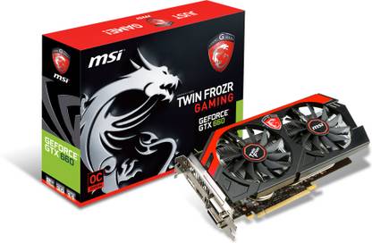 MSI N660 Gaming 2GD5/OC (GeForce GTX 660 Gaming) GDDR5 2 GB NVIDIA Chipset 192 bit 1006 MHz Graphics Card