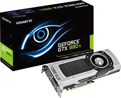 GIGABYTE GeForce GTX 980 Ti GDDR5 6 GB NVIDIA Chipset 384 bit 10000 MHz Graphics Card