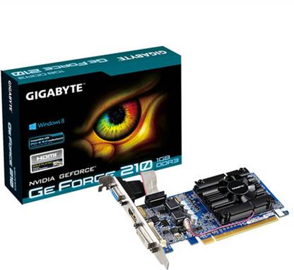 GIGABYTE GV-N210D3-1GI (rev. 5.0) DDR3 1 GB NVIDIA Chipset 64 bit 520 MHz Graphics Card