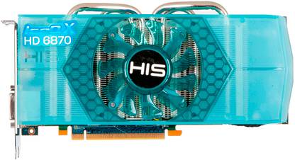 HIS AMD/ATI Radeon HD 6870 IceQ X GPU 1 GB GDDR5 Graphics Card