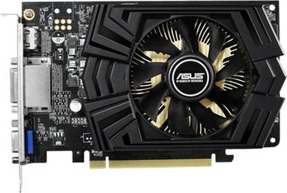 ASUS GeForce GTX 750 TI OC GDDR5 2 GB NVIDIA Chipset 128 bit 1020 MHz Graphics Card