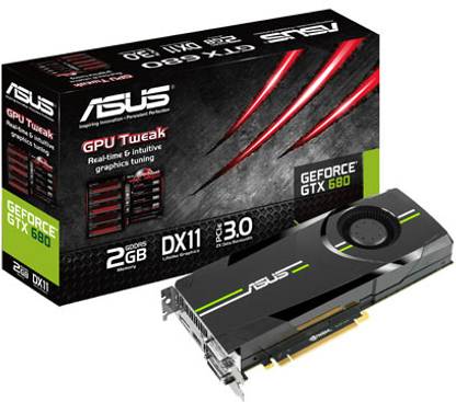 ASUS GTX 680 GDDR5 2 GB NVIDIA Chipset 256 bit 1058 MHz Graphics Card