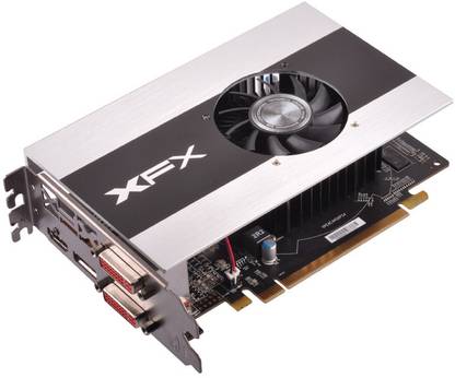 XFX R7750 CORE EDITION DDR3 2 GB XFX Chipset 128 bit 800 MHz Graphics Card