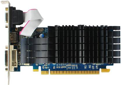 GALAX GEFORCE GT 610 PASSIVE GDDR3 2 GB NVIDIA Chipset 64 bit 810 MHz Graphics Card