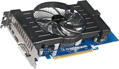 GIGABYTE GV-R777OC-1GD GDDR5 1 GB AMD/ATI Chipset 128 bit 1050 MHz Graphics Card