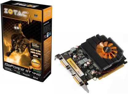 ZOTAC GeForce GTS 440 Synergy Edition DDR3 2 GB NVIDIA Chipset 128 bit 810 MHz Graphics Card