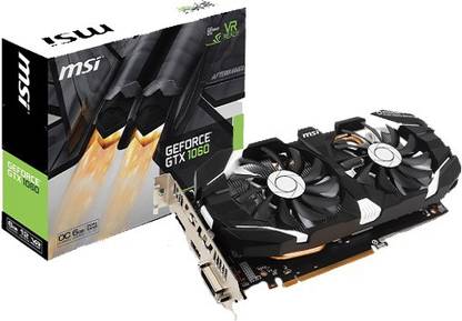 MSI Geforce GTX 1060 6GT OCV1 GDDR5 6 GB NVIDIA Chipset 192 bit 1759 MHz Graphics Card