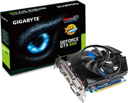 Gigabyte NVIDIA GeForce GTX 650 2 GB GDDR5 GV-N650OC-2GI Graphics Card