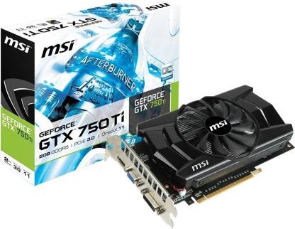 MSI GeForce GTX 750Ti 2 GB GDDR5 Graphics Card