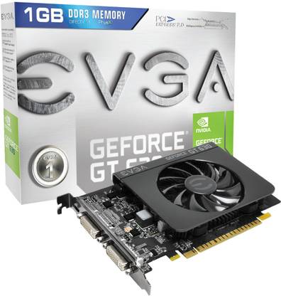 EVGA GeForce GT630 DDR3 1 GB NVIDIA Chipset 128 bit 810 MHz Graphics Card