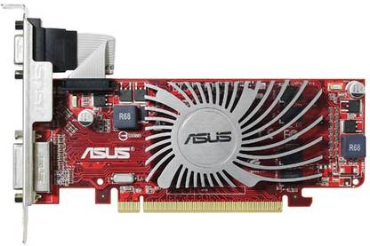 ASUS Radeon HD 5450 DDR3 1 GB AMD/ATI Chipset 64 bit 650 MHz Graphics Card