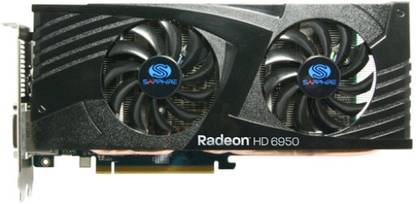 Sapphire Radeon HD 6950 GDDR5 2 GB AMD/ATI Chipset 256 bit 800 MHz Graphics Card