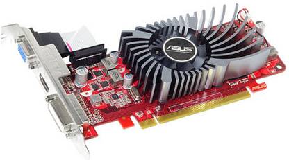ASUS HD 6570 DDR3 1 GB AMD/ATI Chipset 128 bit 650 MHz Graphics Card