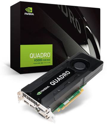 Leadtek Quadro K5000 for MAC DDR5 4 GB NVIDIA Chipset 256 bit 706 MHz Graphics Card