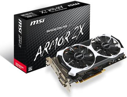 MSI AMD/ATI R9 380 2GD5T OC 2 GB GDDR5 Graphics Card