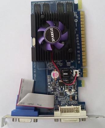 Sparkle SX84GS512D2L-DP DDR2 512 MB NVIDIA Chipset 64 bit 1400 MHz Graphics Card