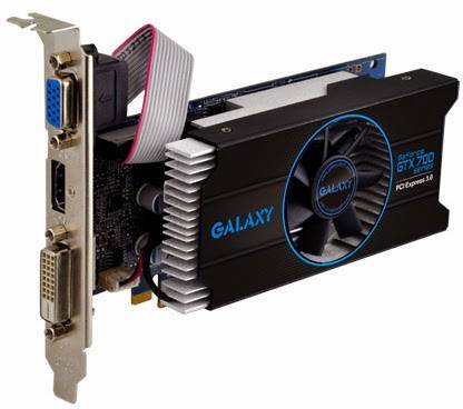 GALAXY GeForce GTX 750 OC GDDR5 2 GB NVIDIA Chipset 128 bit 1150 MHz Graphics Card