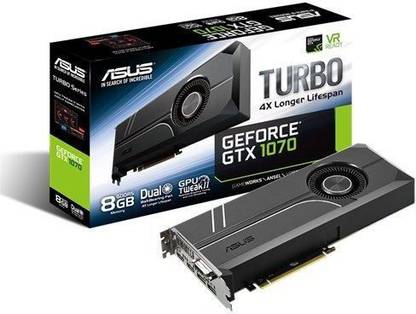 ASUS GEOFORCE GTX 1070 8GB DDR5 GDDR5 8 GB NVIDIA Chipset 256 bit 1683 MHz Graphics Card
