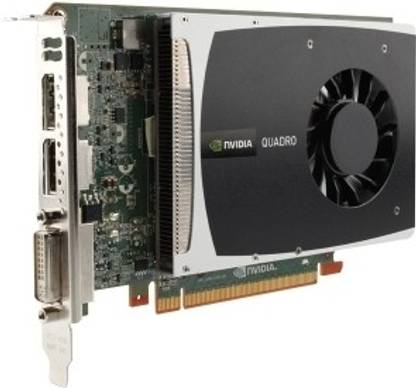 HP Nvidia Quadro 2000 DDR5 1 GB NVIDIA Chipset 128 bit 625 MHz Graphics Card