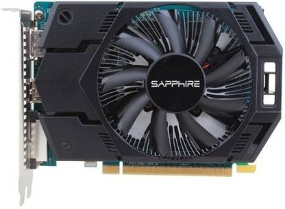 Sapphire R7 250X GDDR5 1 GB AMD/ATI Chipset 128 bit 950 MHz Graphics Card