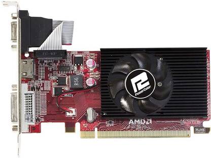 PowerColor Radeon R5 230 DDR3 2 GB AMD/ATI Chipset 64 bit 625 MHz Graphics Card