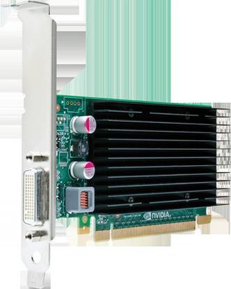 HP Nvidia Quadro NVS 300 DDR3 512 MB NVIDIA Chipset 64 bit 520 MHz Graphics Card