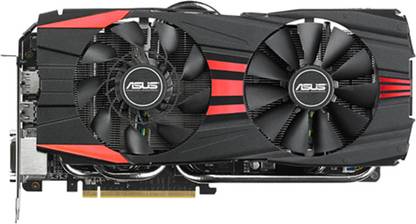 ASUS Radeon R9 290 DirectCU II GDDR5 4 GB AMD/ATI Chipset 512 bit 1000 MHz Graphics Card
