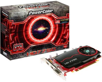 PowerColor AMD/ATI HD 7750 1 GB GDDR5 Graphics Card