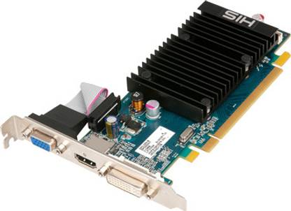 HIS 5450 SILENCE 2GB DDR3 DDR3 2 GB AMD/ATI Chipset 64 bit 650 MHz Graphics Card