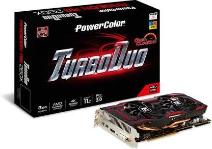 PowerColor AXR9 280X 3GBD5-T2DHE/OC DDR5 3 GB AMD/ATI Chipset 384 bit 880 MHz Graphics Card