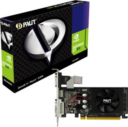 Palit GeForce GT 610 DDR3 2 GB NVIDIA Chipset 64 bit 810 MHz Graphics Card