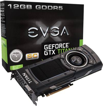 EVGA GeForce GTX TITAN X SC GAMING GDDR5 12 GB NVIDIA Chipset 384 bit 7010 MHz Graphics Card